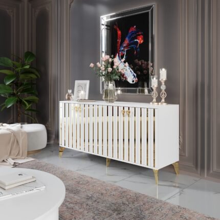 Beyaz gold konsol